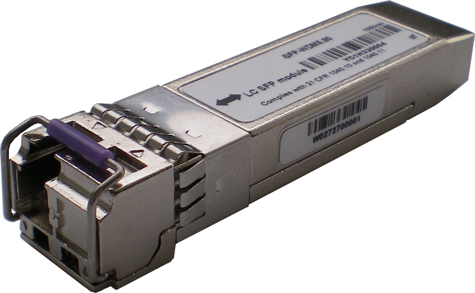 Модуль SFP+, WDM, 10G, LC, TX/RX=1330/1270nm, 40km