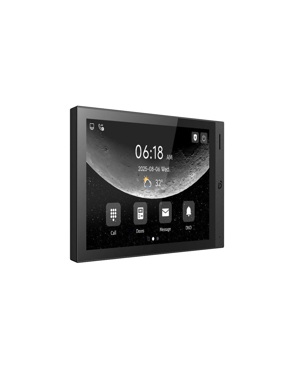 Монитор IP-видеодомофона Dnake H618G Pro, Android 15, PoE, Wi-Fi 6, ПЗУ 32 ГБ, 10.1 дюймов, возможность интеграции с "умным домом"