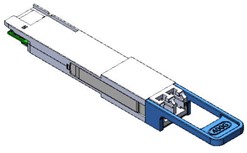 Модуль QSFP-DD 400G, CMIS4.0, 10km SM, 2xLC