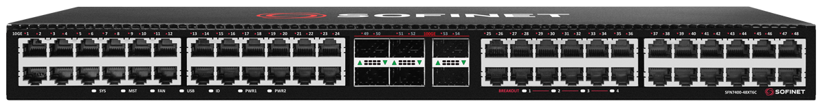 Маршрутизатор Sofinet SFN7400-48XT6C