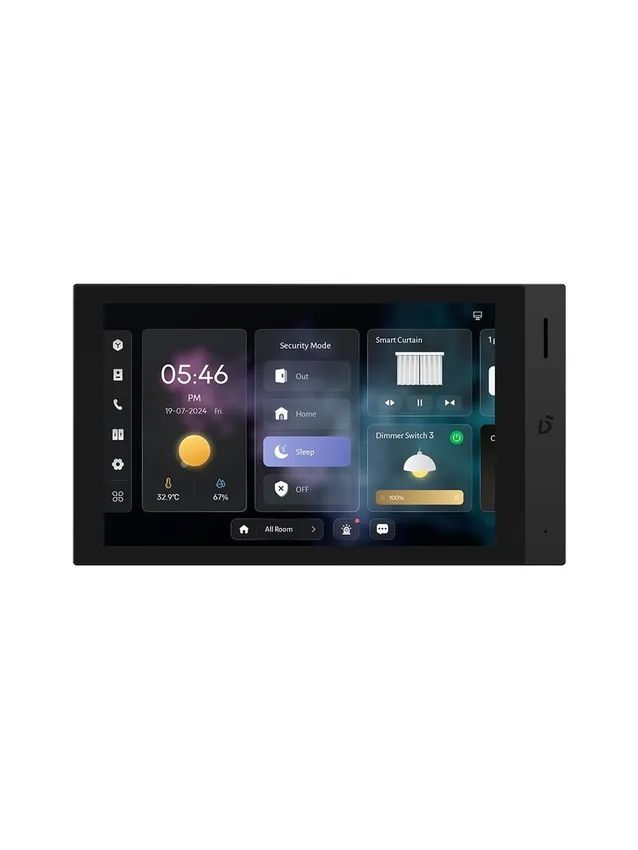 Монитор IP-видеодомофона Dnake H616W, Android, PoE, Wi-Fi, 8 дюймов, поддержка портретной или ландшафтной ориентации