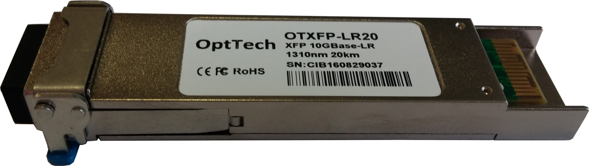 Модуль XFP, 10GBase-LR, 1310nm, 20km