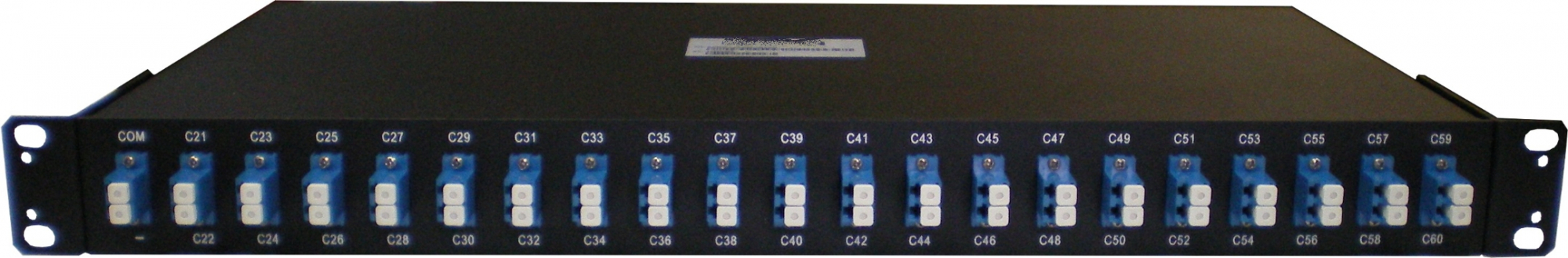Мультиплексор, 100GHz DWDM ITU, 13-60CH,1U 19", LC