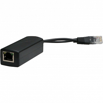 PoE cплиттер Wi-Tek WI-POE11S-48V, совместим с 802.3af/at ,1FE PoE-вход, 1FE выход, DC 12В out