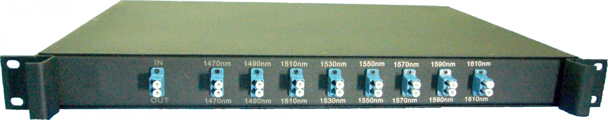 Мультиплексор CWDM, 8 каналов, 1470-1610нм, LC, 19"