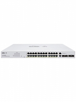Коммутатор управляемый Wi-Tek WI-PCMS328GF v2, уровень L2, 28GbE-T + 2порта SFP + 2порта SFP Combo + 1консольный порт, поддержка PoE