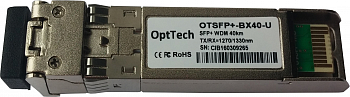 Модуль SFP+, WDM, TX/RX=1270/1330nm, 40km