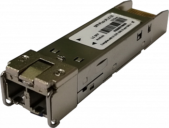 Модуль SFP, 1.25Gbps, SM, 1550nm, 80km, DDM, Industrial, LC