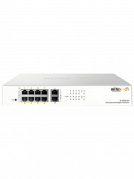 Коммутатор настраиваемый WI-PCES310G, PoE 110Вт, порты 8 PoE GE + 2 SFP, Easy Smart