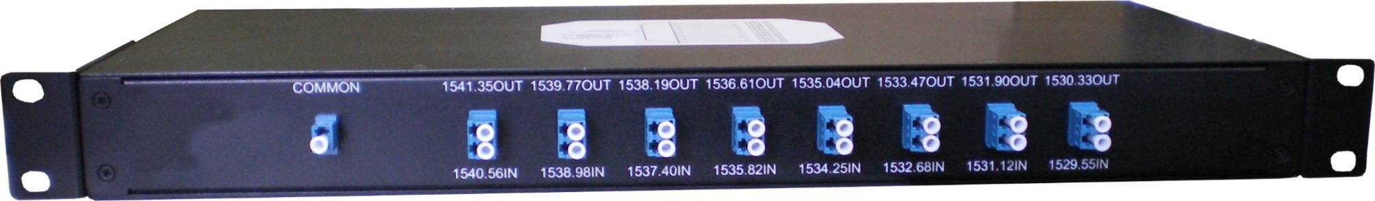 Мультиплексор DWDM, одно волокно, 8 каналов, 16 длин волн с 1529.55нм по 1541.35нм, Type 2, LC