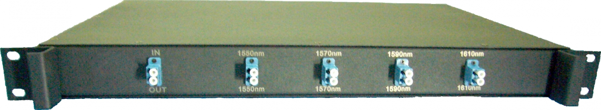 Мультиплексор CWDM, 4 канала, 1550-1610нм, LC, 19"