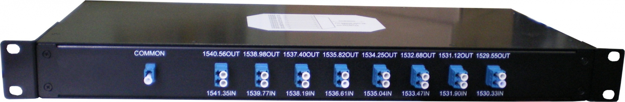 Мультиплексор DWDM, одно волокно, 8 каналов, 16 длин волн с 1529.55нм по 1541.35нм, Type 1, LC